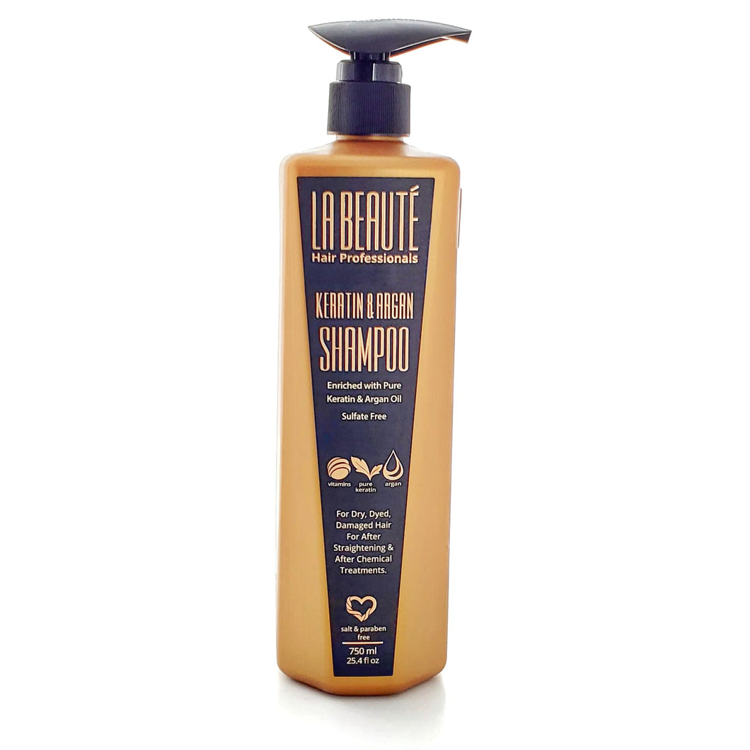 Keratin shampoo without salts LA BEAUTE - LA BEAUTE